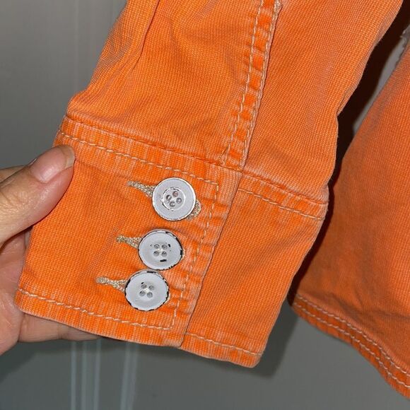 Christopher Blue orange denim look jacket - Picture 7 of 12